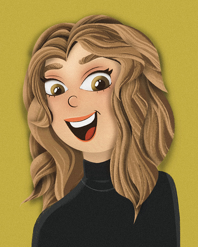 Female character illustration