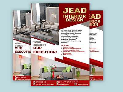 Jead Interior Design brand design branding design graphic graphic design graphics illustration typography