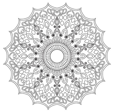 Mandala design graphic design illustration logo typography vector