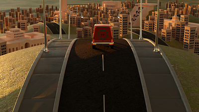 #Yerevan city ahead in #Blender 3d modeling armenia blender yerevan