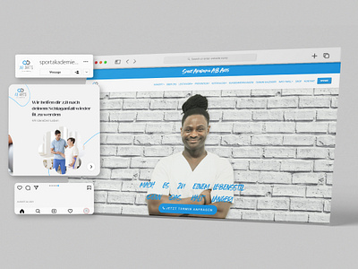 Physiotherapy Center - Web Development & Graphic Design Services branding design graphic design illustration motion graphics typography ui ux vector