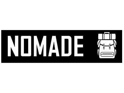 NOMADE | Branding | Logo backpacker branding graphic design logo