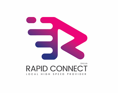 Rapid Connect Logo Design branding design graphic design illustration logo logo design logodesign minimal minimalistic modern neat simple vector