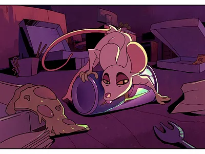 #styleframe for SketchShow project celanimation character framebyframe styleframe