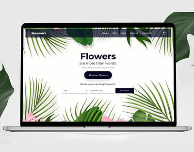 Flower Shop UI UX Design branding design flower shop flowers graphic design illustration ui ui web uiux ux vector web design web ui
