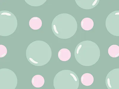 Bubble Pattern Design bubble design fashion design graphic design illustration kids clothing kids pattern pattern pattern design