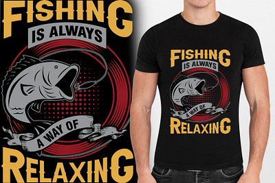 Fishing T Shirt Design tagline
