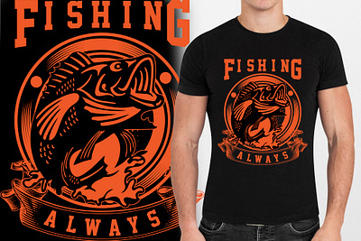 Fishing T Shirt Design tagline