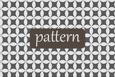 round geometric seamless circle pattern vector