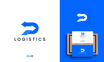 Modern Minimalist Logistics Logo Design design illustration logo