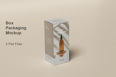 Box Packaging Mockup box graphic design minimalist mockup packaging presentationn product rectangle