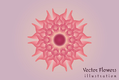 mandala rose Vector Flowers illustration rose flowers