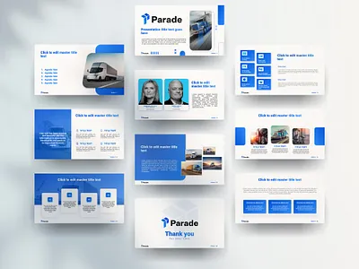 Parade PowerPoint Presentation design graphics design pitch deck pitch deck design powerpoint presentation presentation design