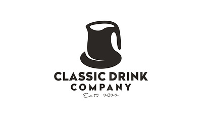 classic drink coffe graphic design logo vector