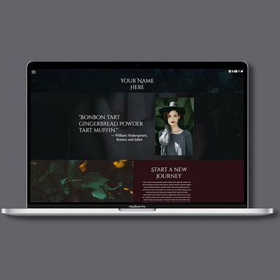 Delilah branding design mockup showit ui ui design ux ux designer web design webdesign wordpress