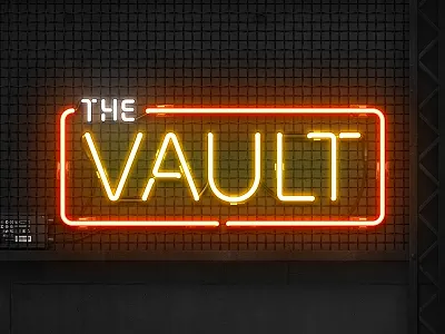 Neon Sign Kit Sample Scene 01 - Closeup asl box effect font glow kit light neon otf psd sign style tool toolbox toolkit tube