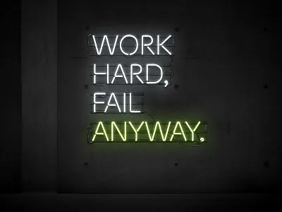 Neon Sign Kit Sample Scene 03 asl box effect font glow kit light neon otf psd sign style tool toolbox toolkit tube