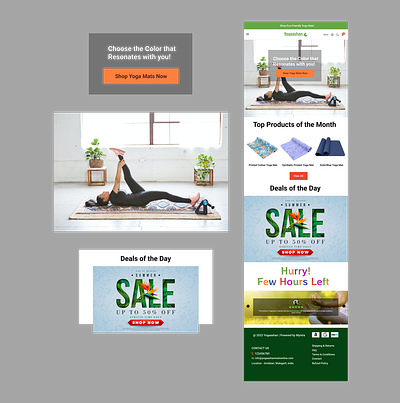 Yogaashan Online Yoga Mats App app branding design illustration logo typography ui ux