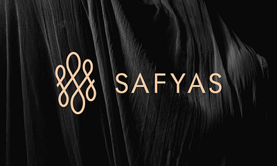 Safyas Clothing Logo branding design flat illustration illustrator logo minimal vector