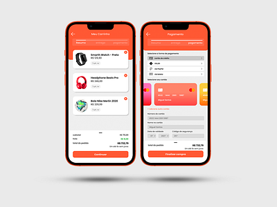 Daily UI - #002 - Credit Card Checkout dailyui design design ui design ux mobile mobile app mobile page portfolio ui