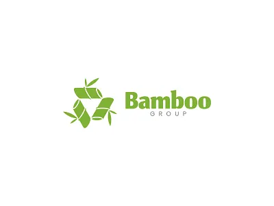 Triangle Bamboo Logo element logo modern