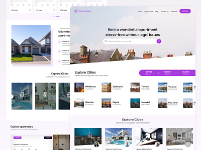 Globs Shortlet Rental Website Design design real estate rental app shortlet shortlet design ui ux website