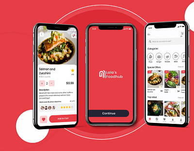 Food Rental App Design android app app design food food app food delivery food rental app ui ux