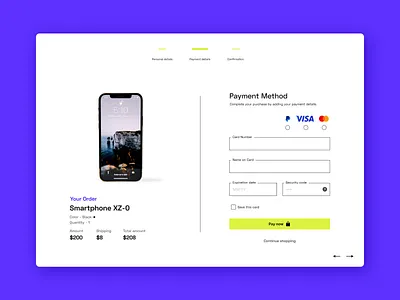 #002/Payment Checkout daily dailyui design figma paymentcheckout uichallenge uidesign webdesign