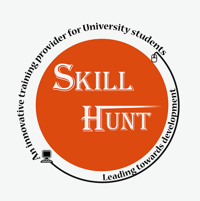 Skill Hunt Logo Watermark Version 2 typography