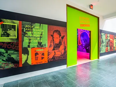 Stephen Sprouse: Rock | Art | Fashion 2d art direction design exhibitions experiential graphic design graphics museums non profit