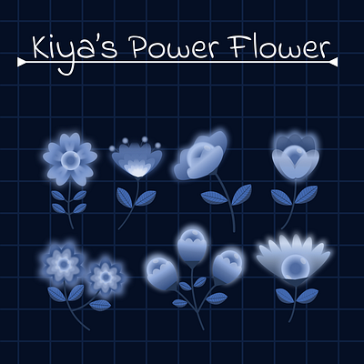 My Power Flower graphic design