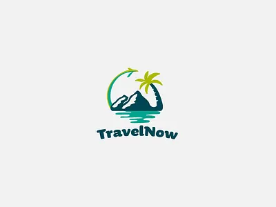 Travel applogo brand brandidentity branding design grap holiday illustration island island logo logo logodesign travel travelling vector