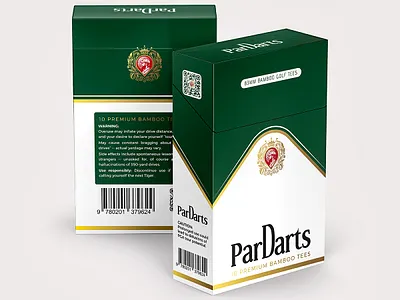 🏌️‍♂️ ParDarts – 10 Premium Bamboo Tees | Cigarette Box🎯🌿 3dmockup adobeillustrator adobephotoshop branding ecofriendlypackaging golfaccessories golferschoice golflife graphic design graphicdesign logo luxurypackaging mattefinish minimalistdesign premiumbranding productdesign recyclablematerials retailpackaging sportspackaging sustainablepackaging