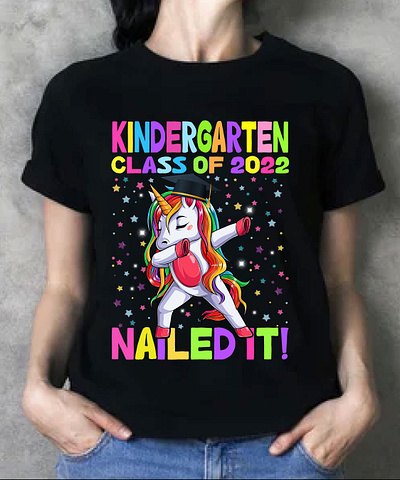 SO Long Kindergarten it's been fun! back to school business logo custom logo design graphic design kids shirts kindergartten logo design pre k typography unicorn shirts