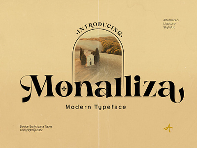 Monalliza - Modern Typeface