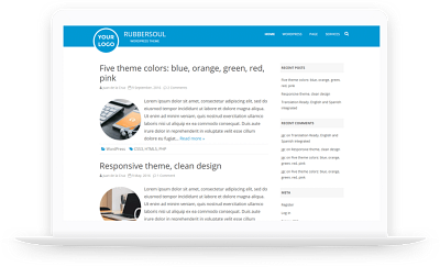 Rubbersoul-Free WordPress Theme wordpress