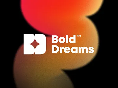 Bold Dreams™ Logo Design bd bold branding dream lettermark logo logodesign monogram star vector visual identity warm