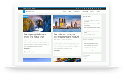 Parfum-Free WordPress Theme wordpress wordpress theme