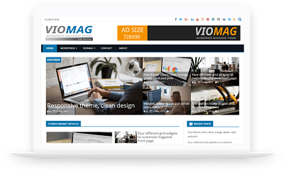 VioMag-Free WordPress Theme wordpress