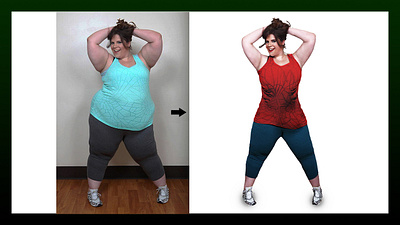 Body Slimming _ Before and After adobe photoshop body shaping body slimming editing graphic design image manipulation image retouching photo editing photoshop