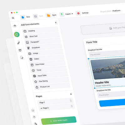 PodForm