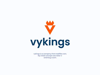 vykings Logo Design 2022 trending logo 99 design logo abcdefghijklmnopqrstuvwxyz brand guideline brand identity design branding car company car modify creative logo geometric graphic design iconic kings crown letter v logo design minimal logo modern logo shape timeless logo vector