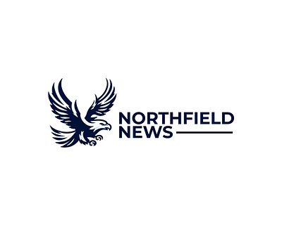Modern Simple Eagle Monogram Logo dynamic