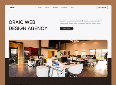 Introducing Oraic Web Design Agency agency website design agency landing page design web design webdesign agency website design