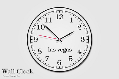 dial wall clock round color template timepiece