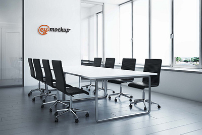 Modern Meeting Room Logo Mockup download mock up download mock ups download mockup free logo meeting mockup mockup psd mockups modern psd room