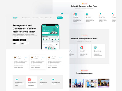 Zantrik Website Landing Page Redesign app app design car landing page dashboard design dribbble gas landing page landing page design maintaining website trendy design ui design ux design web web app web app design webdesign zantrik website