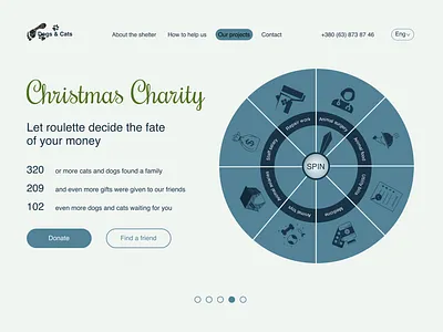 UX/UI for Christmas Charity shot app branding design graphic design illustration logo typography ui ux vector