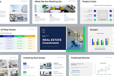 Real Estate Investment PowerPoint Presentation business design graphic design marketing powerpoint presentation real estate template