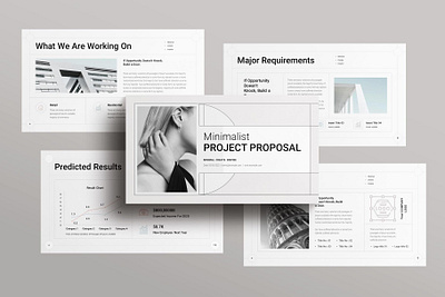 Project Proposal PowerPoint Presentation annual branding design graphic design powerpoint presentation template
